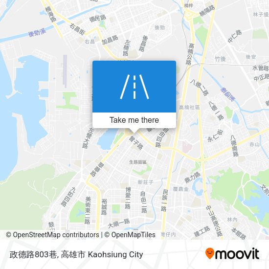政德路803巷地圖