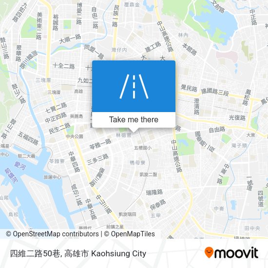 四維二路50巷地圖