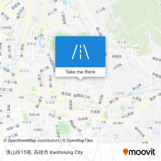 濱山街15巷地圖