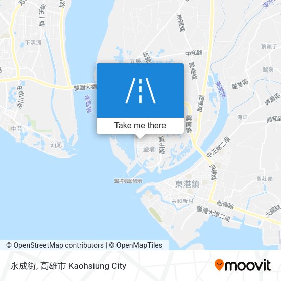 永成街 map