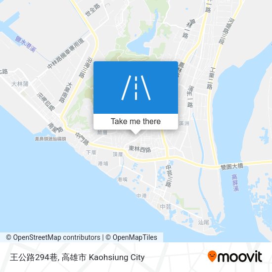 王公路294巷 map