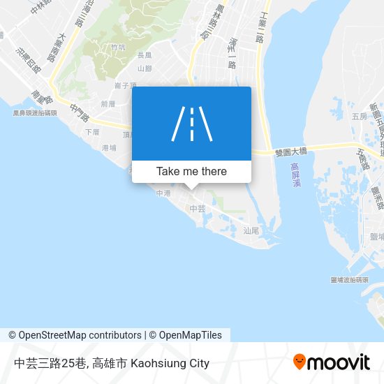 中芸三路25巷 map