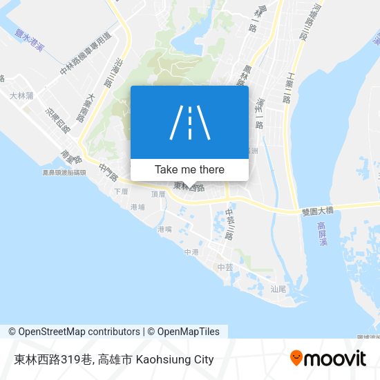 東林西路319巷 map