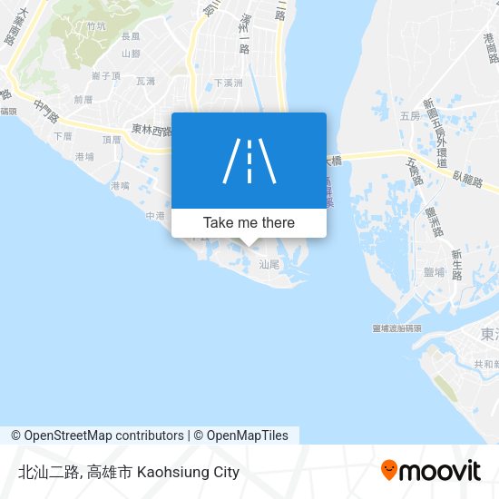 北汕二路地圖