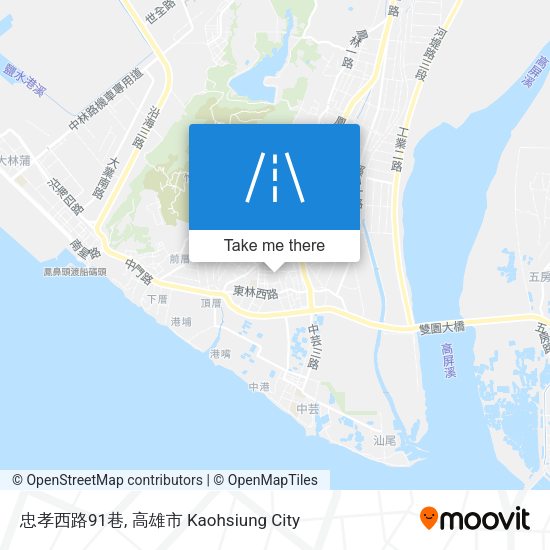 忠孝西路91巷 map
