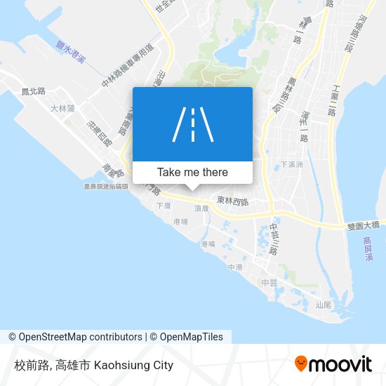 校前路 map