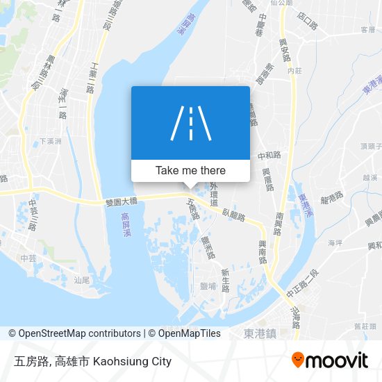 五房路地圖