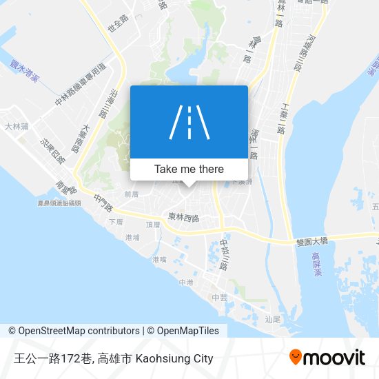 王公一路172巷地圖