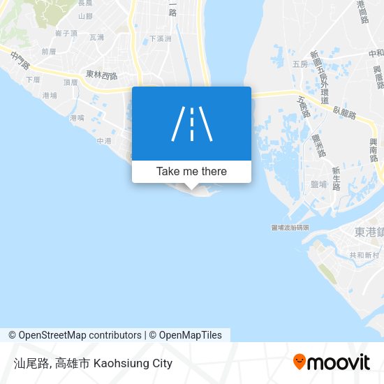 汕尾路地圖