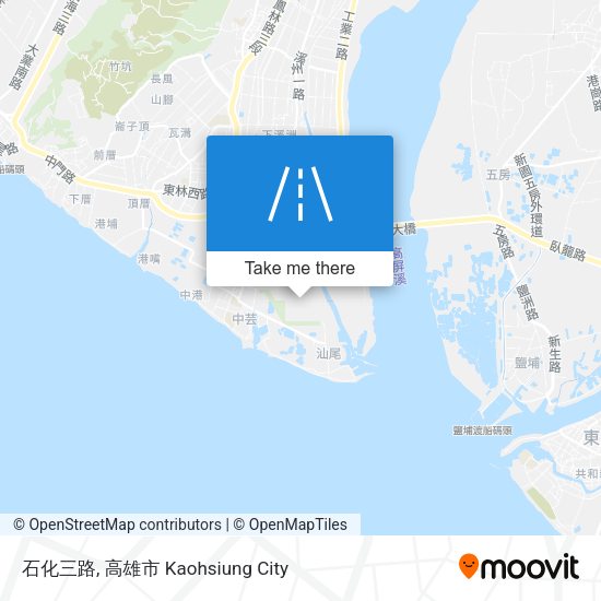 石化三路 map