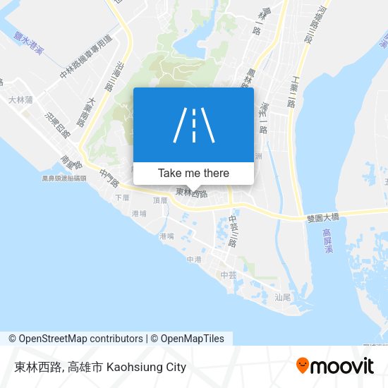 東林西路 map