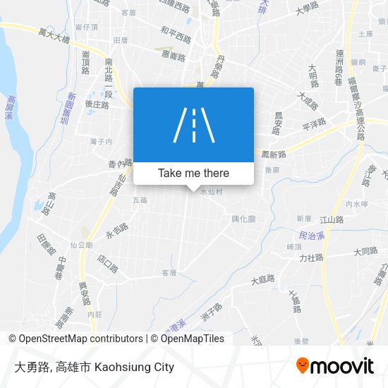 大勇路 map