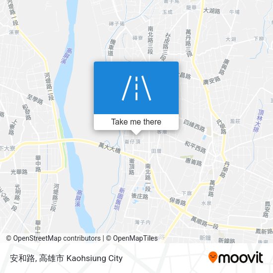 安和路地圖