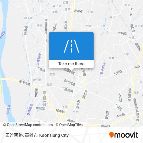四維西路 map