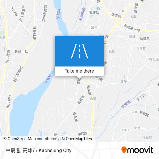 中慶巷地圖