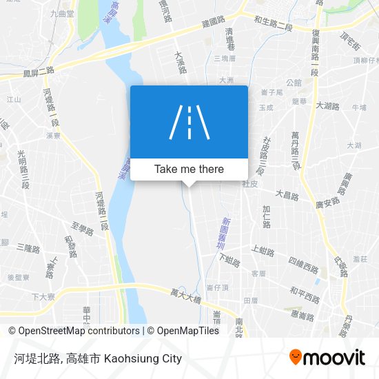 河堤北路 map