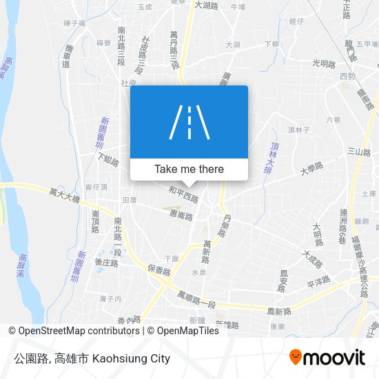 公園路地圖