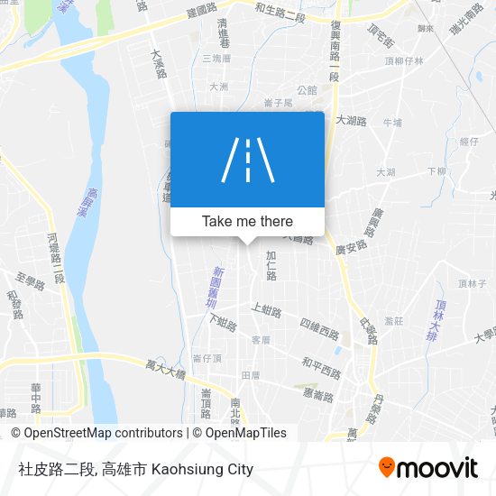 社皮路二段 map
