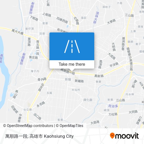 萬順路一段 map
