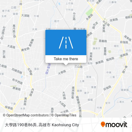 大學路190巷86弄 map