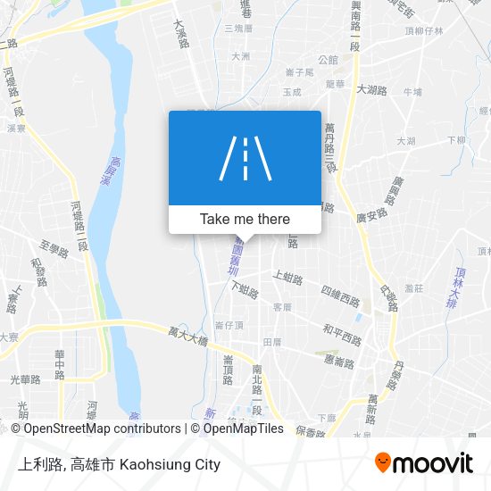 上利路地圖