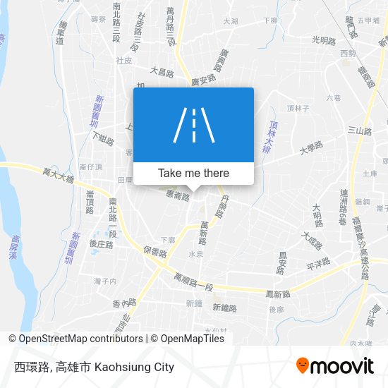 西環路 map