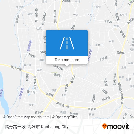 萬丹路一段地圖