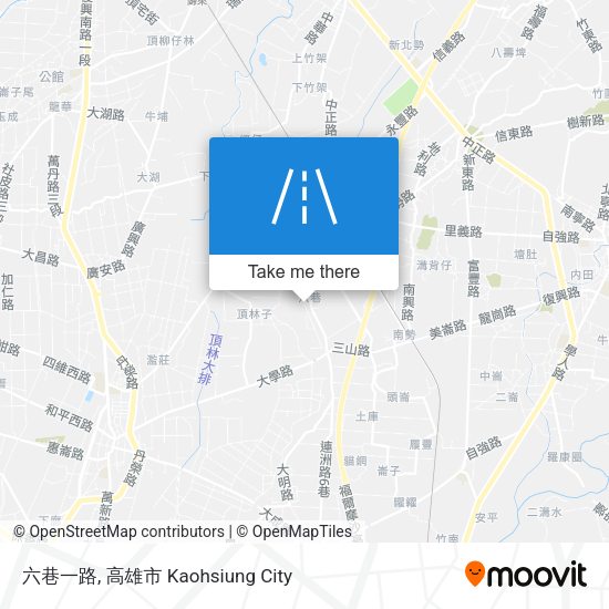 六巷一路地圖