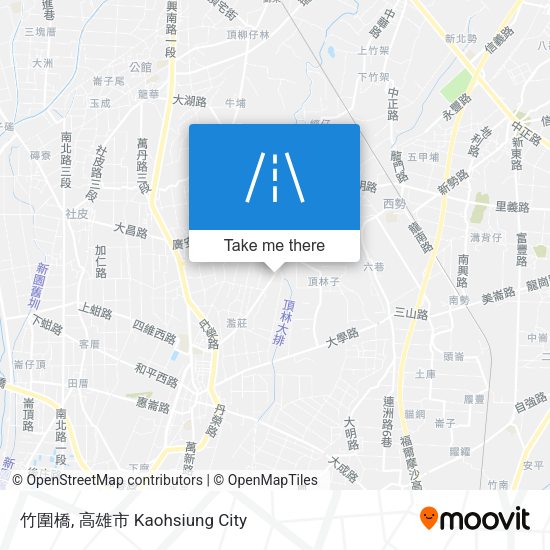竹圍橋地圖