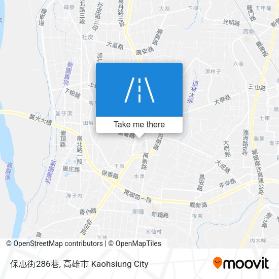 保惠街286巷 map