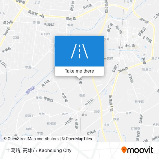 土葛路地圖