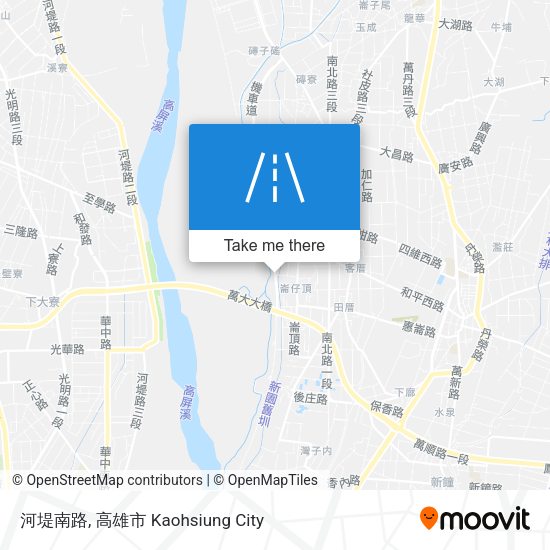 河堤南路地圖