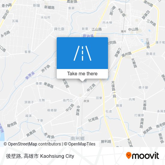 後壁路 map