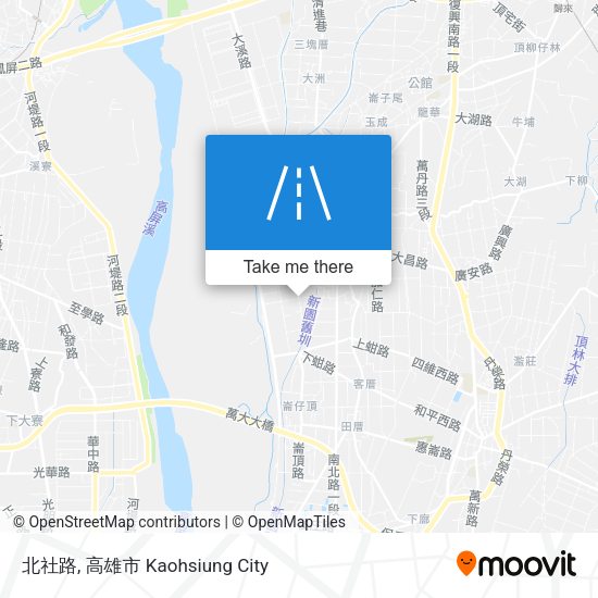 北社路 map