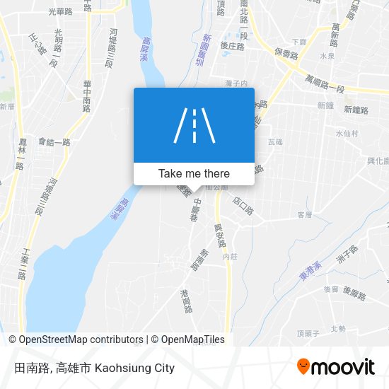 田南路地圖