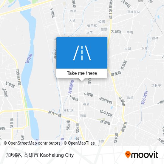 加明路 map