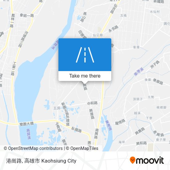 港崗路地圖