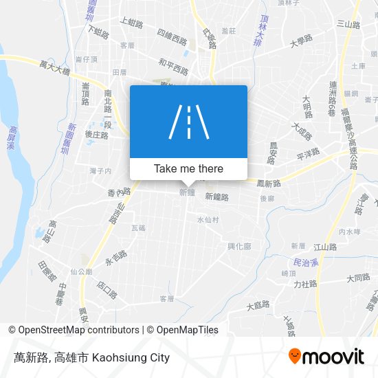 萬新路地圖