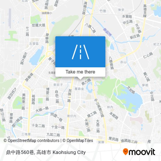鼎中路560巷地圖