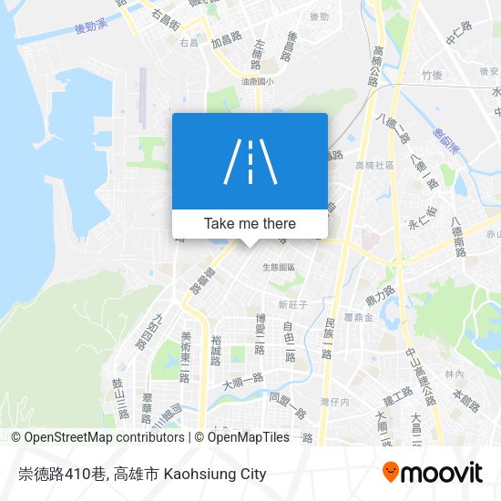 崇德路410巷地圖