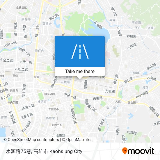 水源路75巷地圖