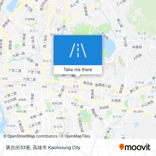 褒忠街53巷地圖