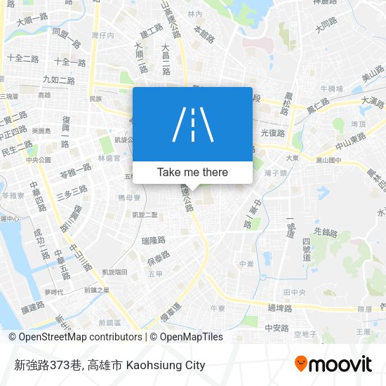 新強路373巷 map