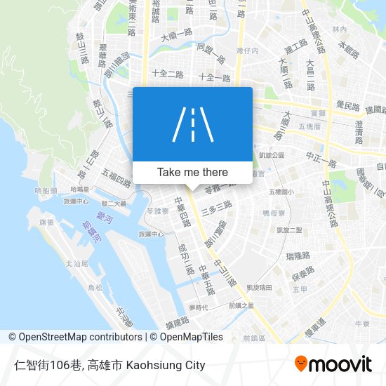 仁智街106巷 map