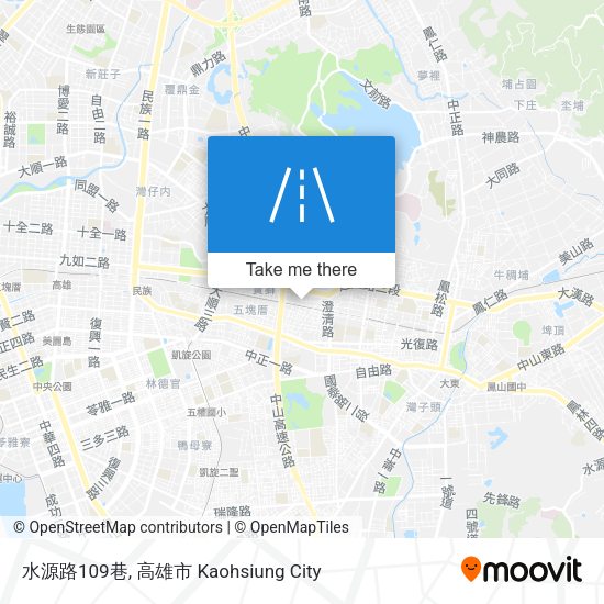 水源路109巷 map