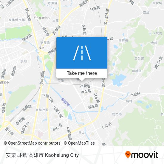 安樂四街地圖