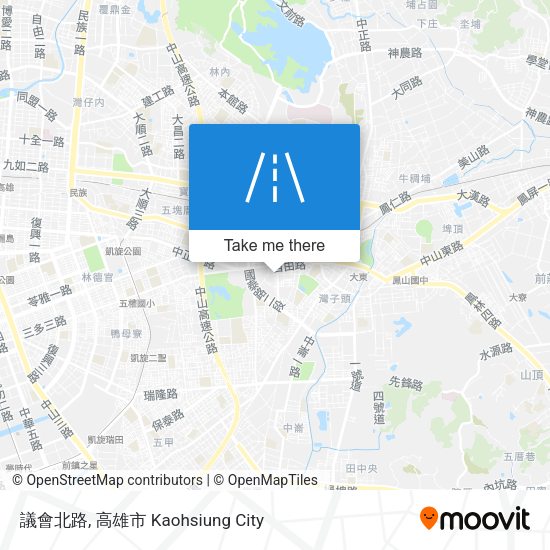 議會北路 map