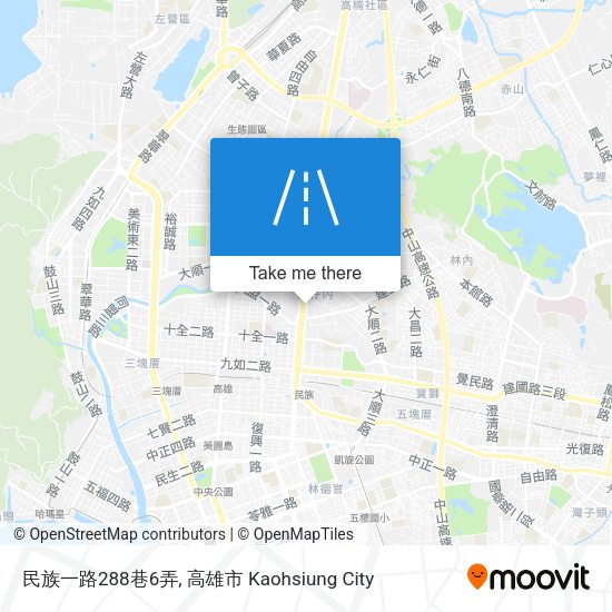 民族一路288巷6弄 map