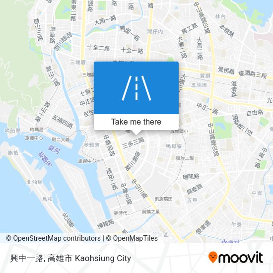 興中一路地圖