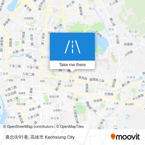 褒忠街91巷 map